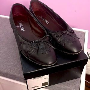 Chanel ballerina flats